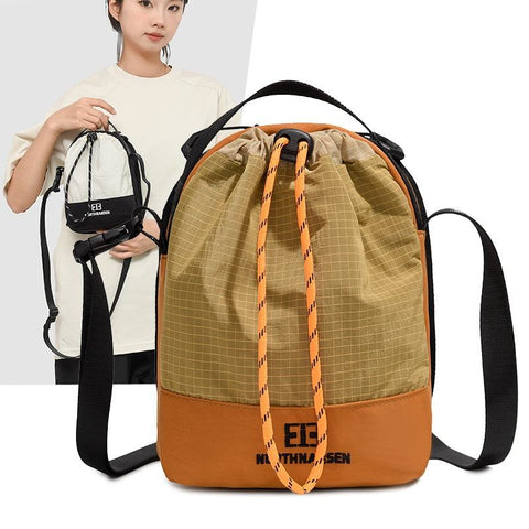 Women's Simple Fashion Nylon Waterproof Crossbody Bag Lightweight for Summer