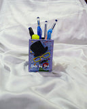 Multipurpose faux leather stand