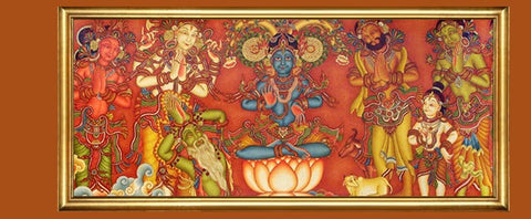 Kerala Mural Painting - u2u0011