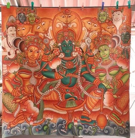 Kerala Mural Painting - u2u001