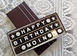 3 line message box