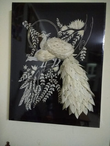 Sola wood peacock