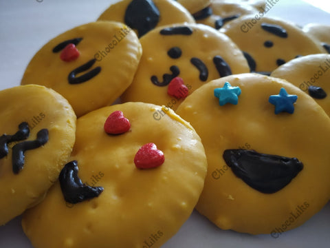 Mango Smiley Chocolates
