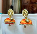 Women Silk Threaded Earrings