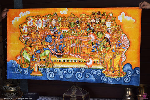 Kerala Mural Painting - u2u0048