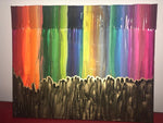 Wax wall art