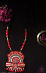 Handpainted Thaiyyam Neckpiece