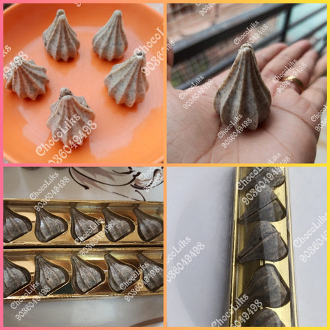 Crunchy Modak Chocolates