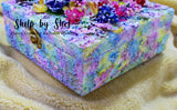 Floral mix media box