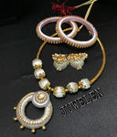 Silk threaded jewellery set