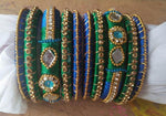 Silk threaded bangles