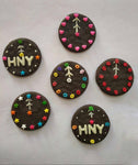 New year special chocolate cookies
