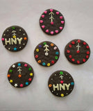 New year special chocolate cookies