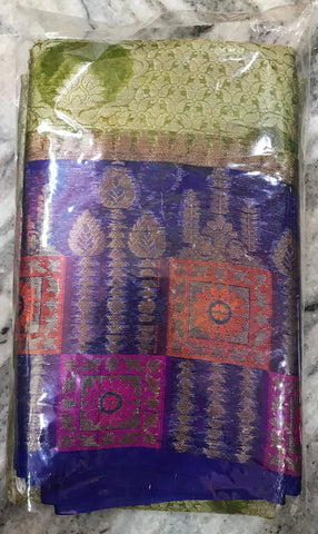 Organza Fancy Saree with Jacquard Blouse