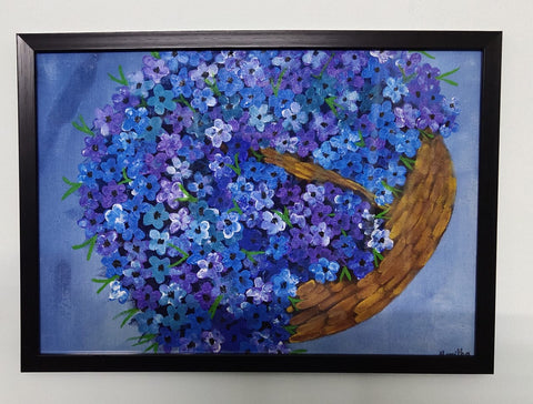 Basket of flowers