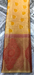 Organza Fancy Saree with Jacquard Blouse