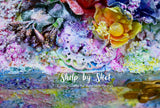 Floral mix media box