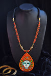 Kerala Mural Apsara Neckpiece 23