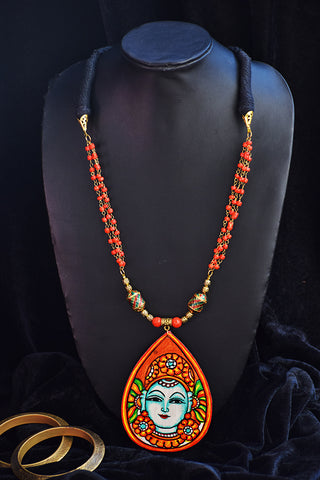 Kerala Mural Apsara Neckpiece 23