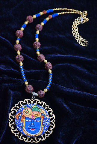 Kerala Mural Apsara Neckpiece 30