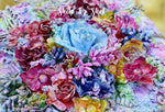Floral mix media box