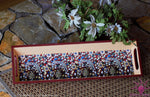 Narrow Tray - Kalamkari Peacock