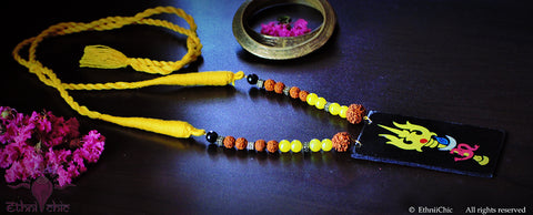 Kerala Mural Apsara Neckpiece 28