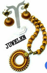 Silk threaded jewellery set