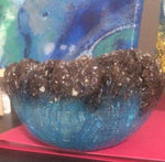 Free form resin bowl