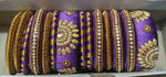 Silk threaded bangles