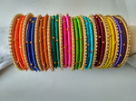 Women Silk Threaded Bangles