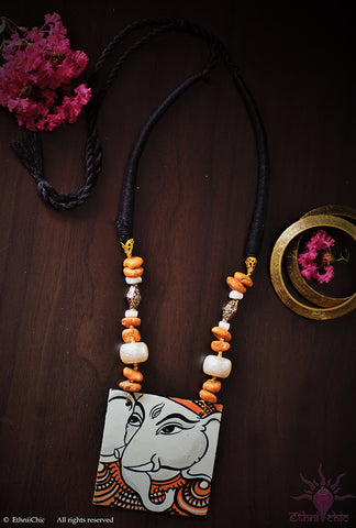 Kerala Mural Apsara Neckpiece 25