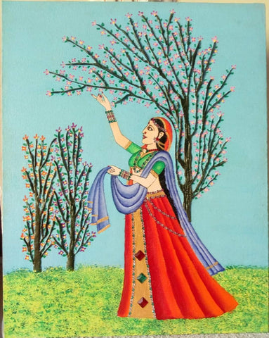 Beautiful lady by Swapna