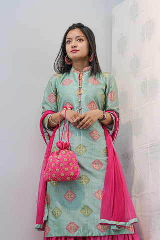 Kurta Sharara Set