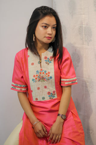 Pink Kurti