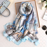 004-MS- women scarf summer silk scarves