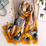 004-MS- women scarf summer silk scarves