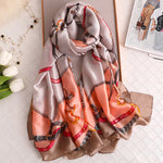 004-MS- women scarf summer silk scarves