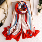004-MS- women scarf summer silk scarves