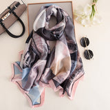 004-MS- women scarf summer silk scarves