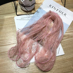 002-MS-Spring new lace embroidered long women's fashion scarve