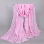 016-MS-Women Chiffon  Scarves